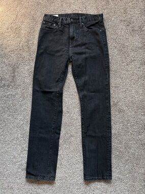 Gap Black Straight Jeans
